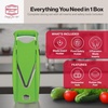 image:imageBorner V Power Vegetable Mandoline Slicer Handheld Food Slicer 10In1 KitGreen
