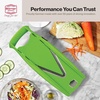 image:imageBorner V Power Vegetable Mandoline Slicer Handheld Food Slicer 10In1 KitGreen