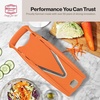 image:imageBorner V Power Vegetable Mandoline Slicer Handheld Food Slicer 10In1 KitOrange