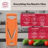 image:imageBorner V Power Vegetable Mandoline Slicer Handheld Food Slicer 10In1 KitOrange