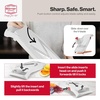image:imageBorner V Power Vegetable Mandoline Slicer Handheld Food Slicer 10In1 KitWhite