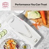 image:imageBorner V Power Vegetable Mandoline Slicer Handheld Food Slicer 10In1 KitWhite