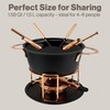 image:imageSwissmar Arosa 11Piece Stainless Steel 3in1 Fondue Set  Ideal for Melting Cheese Chocolate Butter amp More  Perfect for Kitchen Collection amp Wedding Gift Giving  16 Quarts  15 LiterRealp 11Piece Cast Aluminum