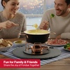 image:imageSwissmar Arosa 11Piece Stainless Steel 3in1 Fondue Set  Ideal for Melting Cheese Chocolate Butter amp More  Perfect for Kitchen Collection amp Wedding Gift Giving  16 Quarts  15 LiterRealp 11Piece Cast Aluminum