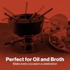 image:imageSwissmar Arosa 11Piece Stainless Steel 3in1 Fondue Set  Ideal for Melting Cheese Chocolate Butter amp More  Perfect for Kitchen Collection amp Wedding Gift Giving  16 Quarts  15 LiterRealp 11Piece Cast Aluminum