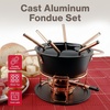 image:imageSwissmar Arosa 11Piece Stainless Steel 3in1 Fondue Set  Ideal for Melting Cheese Chocolate Butter amp More  Perfect for Kitchen Collection amp Wedding Gift Giving  16 Quarts  15 LiterRealp 11Piece Cast Aluminum