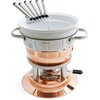 image:imageSwissmar Arosa 11Piece Stainless Steel 3in1 Fondue Set  Ideal for Melting Cheese Chocolate Butter amp More  Perfect for Kitchen Collection amp Wedding Gift Giving  16 Quarts  15 LiterLausanne 11Piece Copper Plated