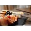 image:imageSwissmar Barcelona Cheese Cleaver  77 Stainless Steel Knife with SandBlasted Handle  Ideal for Hard Cheeses Like Cheddar Swiss amp Colby Precision Blade for Cubing amp Slicing Stylish amp FunctionalSemiSoft