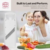 image:imageSwissmar Borner PowerLine Wave Waffle Cutter  Mandoline Slicer for Potato Veggie and Fruit  Create Attractive Waffle Cuts for Apples Potatoes and More  WhiteWhite