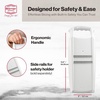 image:imageSwissmar Borner PowerLine Wave Waffle Cutter  Mandoline Slicer for Potato Veggie and Fruit  Create Attractive Waffle Cuts for Apples Potatoes and More  WhiteWhite