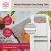 image:imageSwissmar Borner PowerLine Wave Waffle Cutter  Mandoline Slicer for Potato Veggie and Fruit  Create Attractive Waffle Cuts for Apples Potatoes and More  WhiteWhite