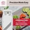 image:imageSwissmar Borner PowerLine Wave Waffle Cutter  Mandoline Slicer for Potato Veggie and Fruit  Create Attractive Waffle Cuts for Apples Potatoes and More  WhiteWhite