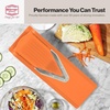 image:imageSwissmar Borner VSlicer Plus Mandoline 5Piece Set  Professional Kitchen Utensil with Adjustable Inserts  Cuts Potatoes Cucumbers Chips amp More  Vegetable Slicer with Safety Holder  Orange