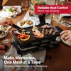 image:imageSwissmar Classic Indoor Electric Raclette Grill Red Cast Iron 8PersonBlack