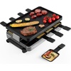 image:imageSwissmar Classic Indoor Electric Raclette Grill Red Cast Iron 8PersonBrushed Stainless Steel