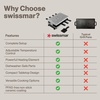 image:imageSwissmar Classic Indoor Electric Raclette Grill Red Cast Iron 8PersonBrushed Stainless Steel
