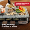 image:imageSwissmar Classic Indoor Electric Raclette Grill Red Cast Iron 8PersonBrushed Stainless Steel