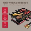 image:imageSwissmar Classic Indoor Electric Raclette Grill Red Cast Iron 8PersonRed