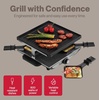 image:imageSwissmar Geneva Indoor Electric Raclette Grill Cast Aluminum Top 4Person4 Person