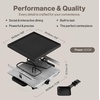 image:imageSwissmar Geneva Indoor Electric Raclette Grill Cast Aluminum Top 4Person4 Person