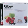 image:imageSwissmar Glow Chocolate Fondue Set 7Piece White Ceramic Bowl amp TealightGlow