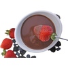 image:imageSwissmar Glow Chocolate Fondue Set 7Piece White Ceramic Bowl amp TealightGlow