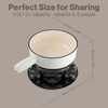 image:imageSwissmar Lugano Cast Iron Cheese Fondue Set 9Piece 2 QT  2 L  Ideal for Melting Cheese Chocolates Caramel amp More  Perfect for Kitchen Collection amp Gift Giving  Matte BlackMatte White
