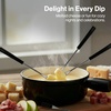 image:imageSwissmar Lugano Cast Iron Fondue Pot Replacement 2 Quart Metallic BlackMetallic Black