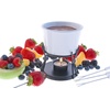 image:imageSwissmar Lugano Small Cast Iron Fondue Pot 13 Liter Cherry Red Color