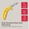 image:imageSwissmar Shucker Paddy Original Oyster Shucking Knife  Ergonomic Dual Axis Oyster Shucker Tool with 3  76 CM Stainless Steel Blade  Perfect for kitchen Collections  NonSlip Handle BlackMalpeque  Yellow
