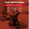 image:imageSwissmar Sierra Cast Iron Fondue Set 16 Quart  16 Liter  Perfect for Meat Cheese amp Chocolate Fondues  Ideal for Family Bonding amp Hosting Gifts  12Pieces Cherry RedCherry Red