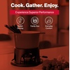 image:imageSwissmar Sierra Cast Iron Fondue Set 16 Quart  16 Liter  Perfect for Meat Cheese amp Chocolate Fondues  Ideal for Family Bonding amp Hosting Gifts  12Pieces Cherry RedOrange