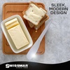 image:imageSwissmar SlimLine Cheese amp Charcuterie Spreader Stainless Steel  Ideal Kitchen Tool for Soft Cheeses Butter Cream Cheese on Bread Crackers amp More 65 InchesSlimLine Spreader