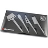 image:imageSwissmar SlimLine Cheese amp Charcuterie Spreader Stainless Steel  Ideal Kitchen Tool for Soft Cheeses Butter Cream Cheese on Bread Crackers amp More 65 InchesFour Piece SlimLine Stainless Steel Cheese