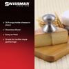 image:imageSwissmar Stainless Steel Cheese Holder  3Prongs Hold Cheese in Place  Perfect for Serving and Skewers  Cheese Button Clinchers  Silver