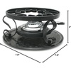 image:imageSwissmar Wrought Iron Rechaud with Fondue Burner