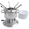 image:imageSwissmar Arosa 11Piece Stainless Steel 3in1 Fondue Set  Ideal for Melting Cheese Chocolate Butter amp More  Perfect for Kitchen Collection amp Wedding Gift Giving  16 Quarts  15 LiterArosa 11Piece Stainless