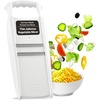 image:imageSwissmar Borner PowerLine Wave Waffle Cutter  Mandoline Slicer for Potato Veggie and Fruit  Create Attractive Waffle Cuts for Apples Potatoes and More  WhiteWhite