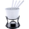 image:imageSwissmar Lugano Small Cast Iron Fondue Pot 13 Liter Cherry Red Color