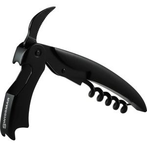image:imageSwissmar 1Step Corkscrew  Black Stainless SteelBlack Plated Stainless Steel