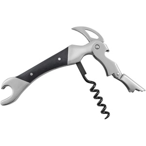 image:imageSwissmar 1Step Corkscrew  Black Stainless SteelStainless Steel and Sandalwood