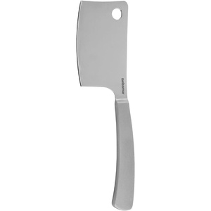 image:imageSwissmar Barcelona Universal Cheese Knife  78 Stainless Steel Blade with SandBlasted Handle  Versatile Knife for All Cheese Types  Curved Blade with Fork Tip  Perfect for Charcuterie BoardsCleaver