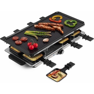 image:imageSwissmar Geneva Indoor Electric Raclette Grill Cast Aluminum Top 4Person8 Person
