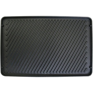 image:imageSwissmar Replacement Grill Plate for Classic Stelvio Zermatt amp Eiger Raclette Models  Reversible Cast Iron Griddle Hot Plate for Indoor Electric Grilling BBQ and Griddle CookingCast Iron