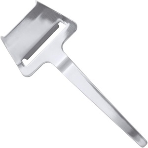 image:imageSwissmar SlimLine Cheese amp Charcuterie Spreader Stainless Steel  Ideal Kitchen Tool for Soft Cheeses Butter Cream Cheese on Bread Crackers amp More 65 InchesSlimLine Cheese Plane