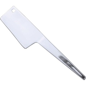 image:imageSwissmar SlimLine Cheese amp Charcuterie Spreader Stainless Steel  Ideal Kitchen Tool for Soft Cheeses Butter Cream Cheese on Bread Crackers amp More 65 InchesSlimLine Cheese Cleaver