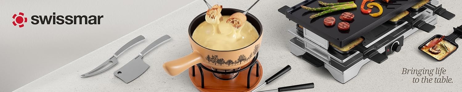 Swissmar Kitchen & Tableware — Quality Kitchen Tools, Fondue Sets, Cookware and Dining Essentials for Everyday Cooking and Entertaining